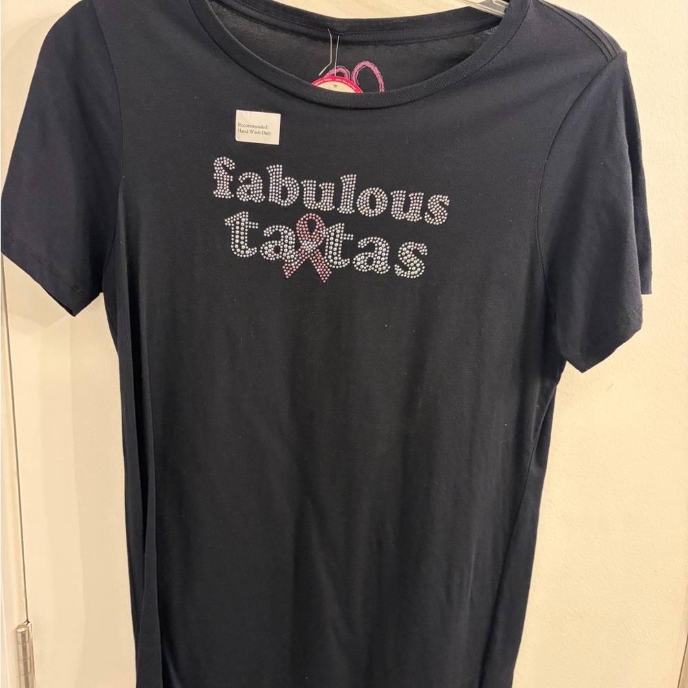 Fabulous Black Graphic Tee